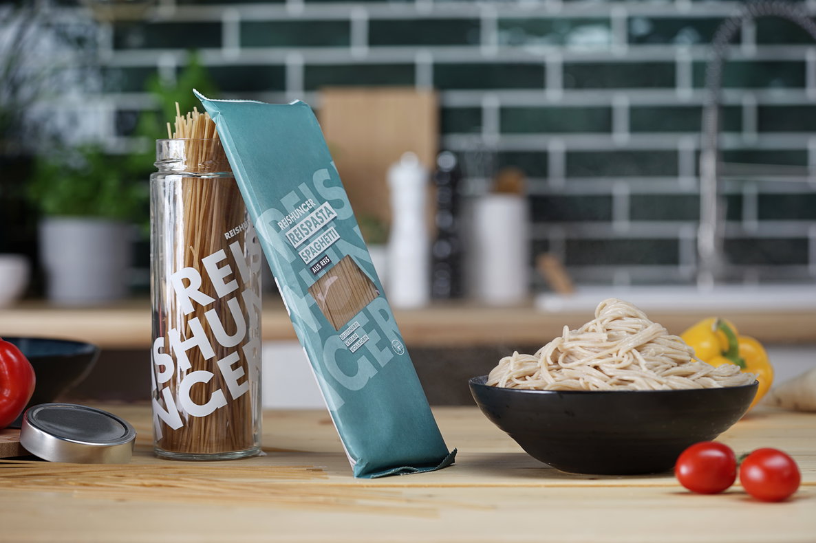 Reishunger Reispasta Spaghetti aus Vollkorn Reis